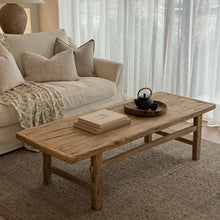 Load image into Gallery viewer, Organic Coffee Table _ Raw Natural Elm
