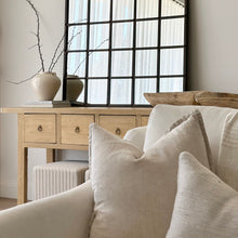 Load image into Gallery viewer, Clearance** Oriental Console _ Deep Drawer _ Warm Blonde Elm

