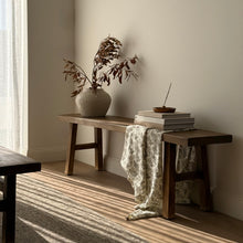 Load image into Gallery viewer, Ming Bench _ 180cm _ Rustic Brown
