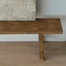 Load image into Gallery viewer, Ming Skinny Bench _ 140cm _ Rustic Brown
