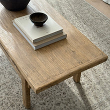 Load image into Gallery viewer, Wabi Coffee Table _ Raw Aged Elm
