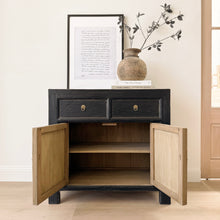 Load image into Gallery viewer, Provincial Mini Sideboard _ 90cm _ Rustic Black

