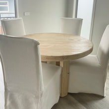 Load image into Gallery viewer, Organic Round Dining Table _ Blonde Elm _ 2 Sizes
