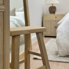 Load image into Gallery viewer, Organic Worker Stool _ Rectangle _ Blonde Elm
