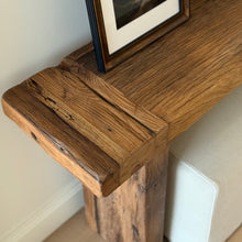 Load image into Gallery viewer, European Oak Hallway Table _ Natural
