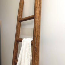 Load image into Gallery viewer, Antique Decorative Ladder _ 200cm _ Aged Elm
