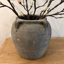 Load image into Gallery viewer, Antique 90yr Old Pot | Medium | Stone Grey
