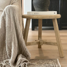 Load image into Gallery viewer, Honey Elm Side Table _ Tri-Leg
