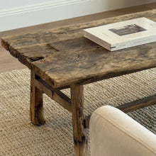 Load image into Gallery viewer, Wabi Coffee Table _ Raw Natural Elm
