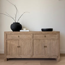 Load image into Gallery viewer, Antique Sideboard _ 160cm _ Aged Elm
