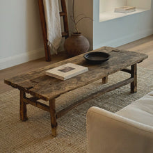 Load image into Gallery viewer, Wabi Coffee Table _ Raw Natural Elm
