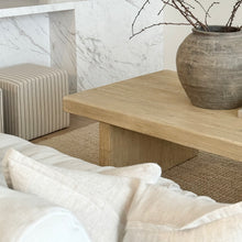 Load image into Gallery viewer, Organic Platform Coffee Table _ Blonde Elm
