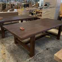 Load image into Gallery viewer, Wabi Dining Table _ 244cm _ Antique Brown

