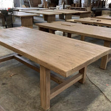 Load image into Gallery viewer, Honey Elm Dining Table _ 244cm

