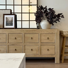 Load image into Gallery viewer, Organic Sideboard _ Ten Drawer _ Blonde Elm
