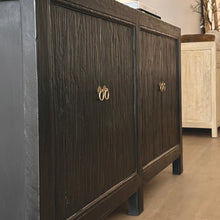 Load image into Gallery viewer, Provincial Sideboard _ 4 Door _ Modern Black
