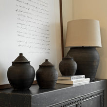 Load image into Gallery viewer, 120yr Oriental Ginger Jar _ Rustic Black
