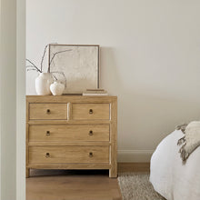 Load image into Gallery viewer, Organic Farmhouse Mini Chest _ Blonde Elm
