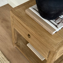 Load image into Gallery viewer, American Farmhouse Bedside Table _ Aged Elm
