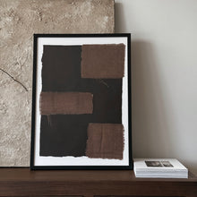 Load image into Gallery viewer, Hesh III _ Framed Textile Art _ 52x73cm
