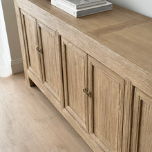 Load image into Gallery viewer, Antique Sideboard _ Shaker Profile _ 220cm _ Aged Elm
