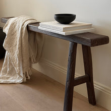 Load image into Gallery viewer, Wabi Skinny Bench _ Antique Brown

