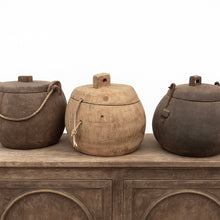 Load image into Gallery viewer, Antique Container _ Natural
