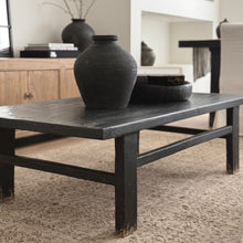 Load image into Gallery viewer, Provincial Coffee Table _ 140cm _ Rustic Black
