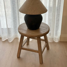 Load image into Gallery viewer, Antique Boho Side Table _ Aged Elm
