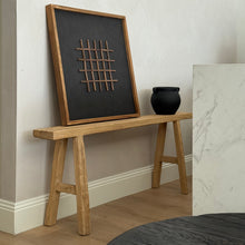 Load image into Gallery viewer, Organic Skinny Bench _ Warm Blonde Elm
