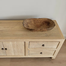 Load image into Gallery viewer, Organic Boho TV Unit _ Blonde Elm
