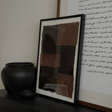 Load image into Gallery viewer, Hesh III _ Framed Textile Art _ 52x73cm

