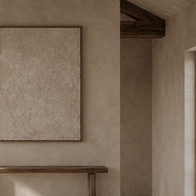 Load image into Gallery viewer, Ancient Sandy Desert _ Textured Canvas by Sarah Farinski _ Warm Beige
