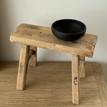 Load image into Gallery viewer, Baby Worker Stool _ Raw Natural Elm
