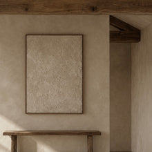 Load image into Gallery viewer, Ancient Sandy Desert _ Textured Canvas by Sarah Farinski _ Warm Beige
