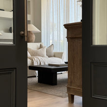 Load image into Gallery viewer, Kuro-Sabi Coffee Table _ Oak _ Rectangle _ Black Brown
