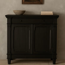 Load image into Gallery viewer, French Provincial Cabinet _ Textured Black
