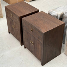 Load image into Gallery viewer, Wabi Bedside Table _ Antique Brown
