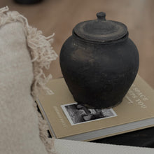 Load image into Gallery viewer, 120yr Old Ginger Jar _ Stone Grey/Black
