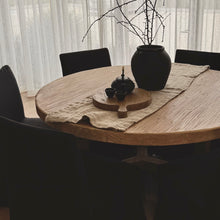 Load image into Gallery viewer, Honey Elm Dining Table _ 152cm _ Round

