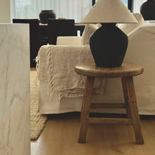 Load image into Gallery viewer, Farmhouse Side Table _ Aged Elm
