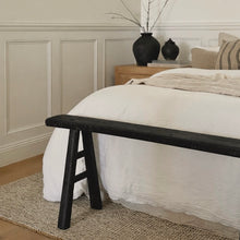 Load image into Gallery viewer, Heritage Skinny Bench _ Textured Black

