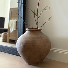 Load image into Gallery viewer, Earthen _ Vintage Pot _ Terracotta Brown
