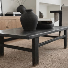 Load image into Gallery viewer, Oriental Coffee Table _ 140cm _ Textured Black
