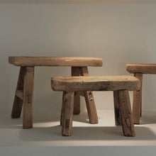 Load image into Gallery viewer, Baby Worker Stool _ Raw Elm
