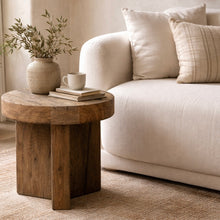 Load image into Gallery viewer, European Oak Side Table _ Natural
