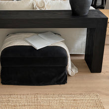 Load image into Gallery viewer, Platform Hallway Table _ Textured Black
