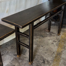 Load image into Gallery viewer, Oriental Alter Table _ 160cm _ Rustic Black
