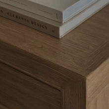 Load image into Gallery viewer, Antique Six Drawer Chest _ Aged Elm
