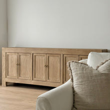 Load image into Gallery viewer, Antique Sideboard _ Shaker Profile _ 220cm _ Aged Elm
